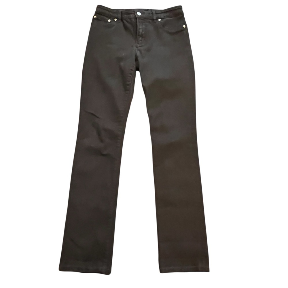 Lauren Ralph Lauren Black Straight Leg Jeans Women’s Size 4 Slim Bootcut